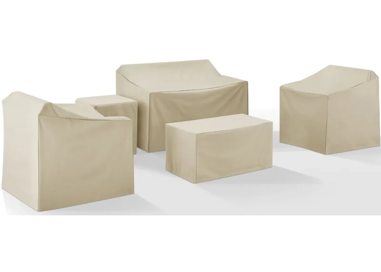 Crosley Furniture® 5-Piece Tan Furniture Cover Set