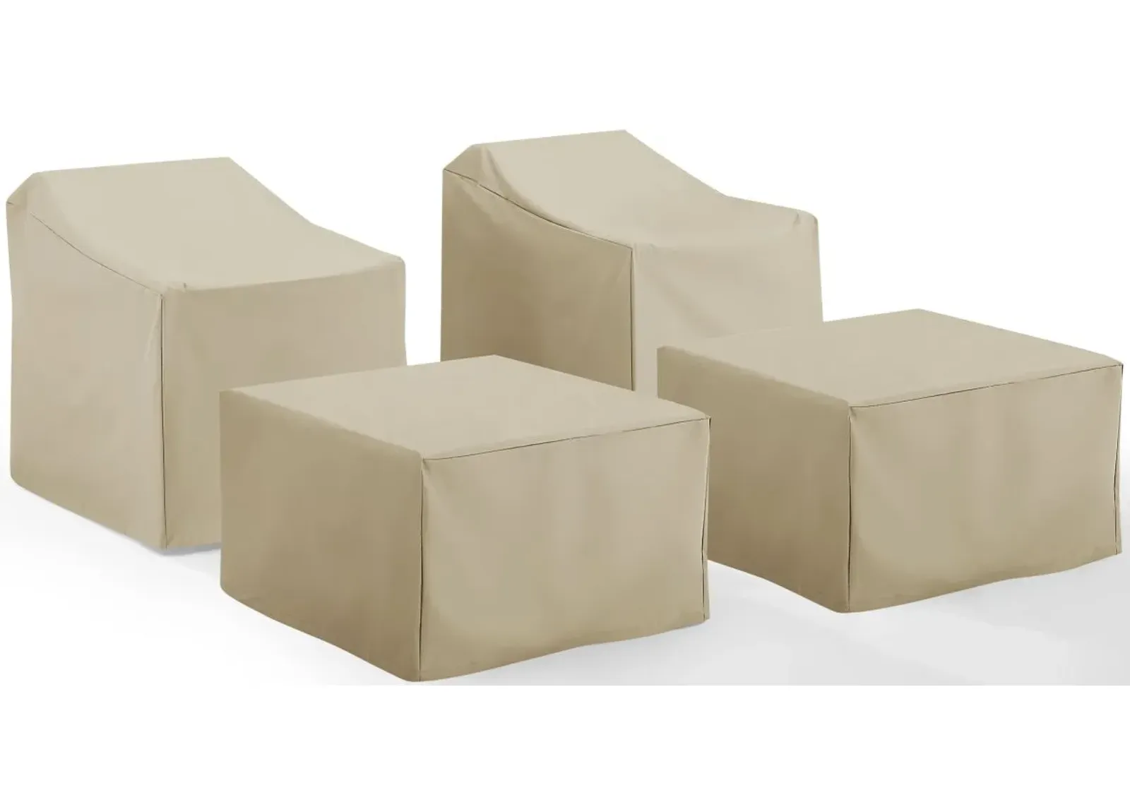 Crosley Furniture® 4-Piece Tan Furniture Cover Set