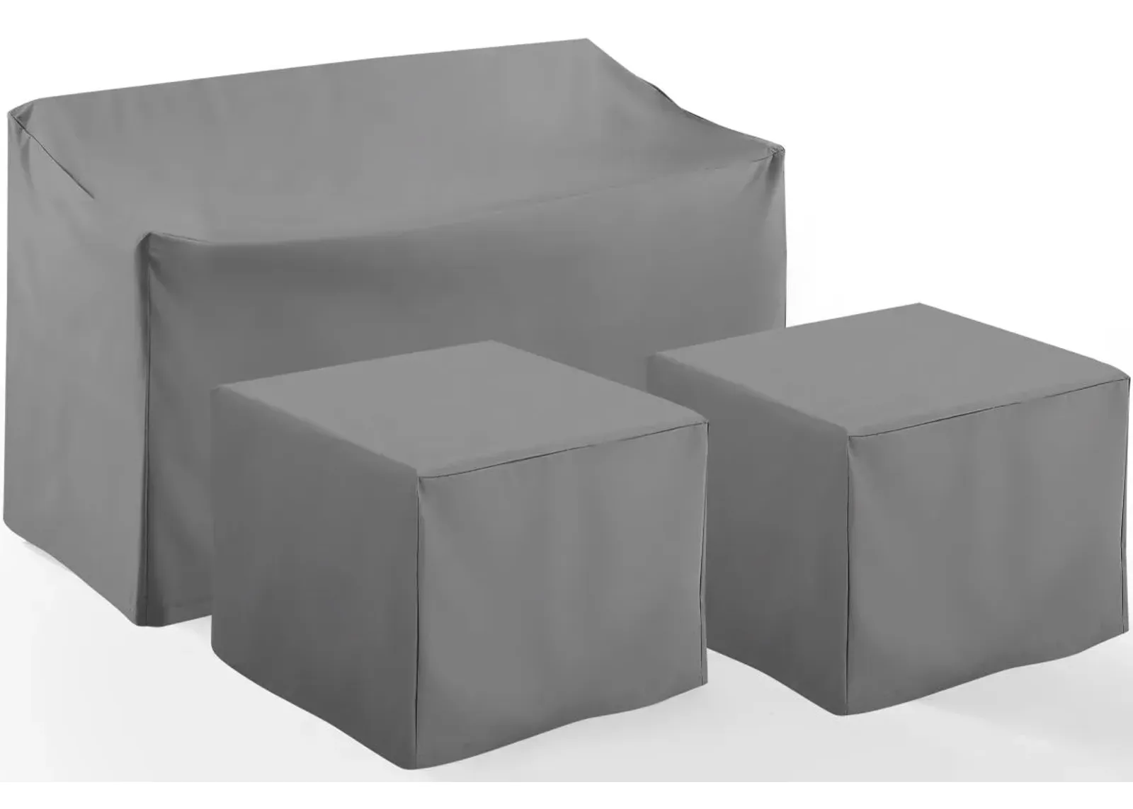 Crosley Furniture® 3-Piece Gray Sectional Cover Set