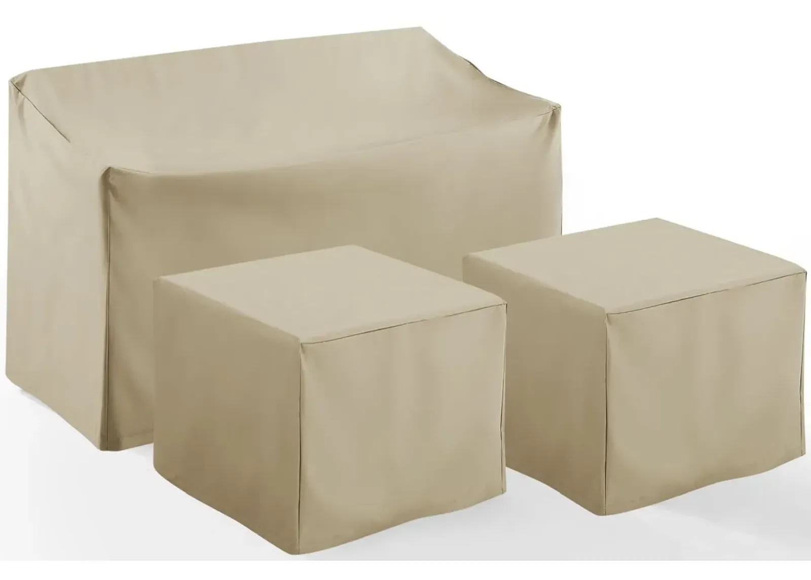 Crosley Furniture® 3-Piece Tan Sectional Cover Set