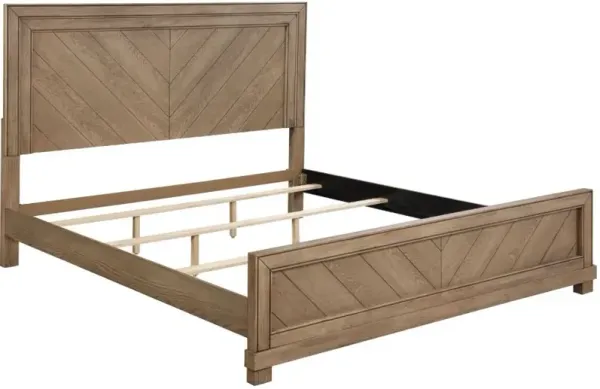 Steve Silver Co. Montana Weathered Sand King Panel Bed