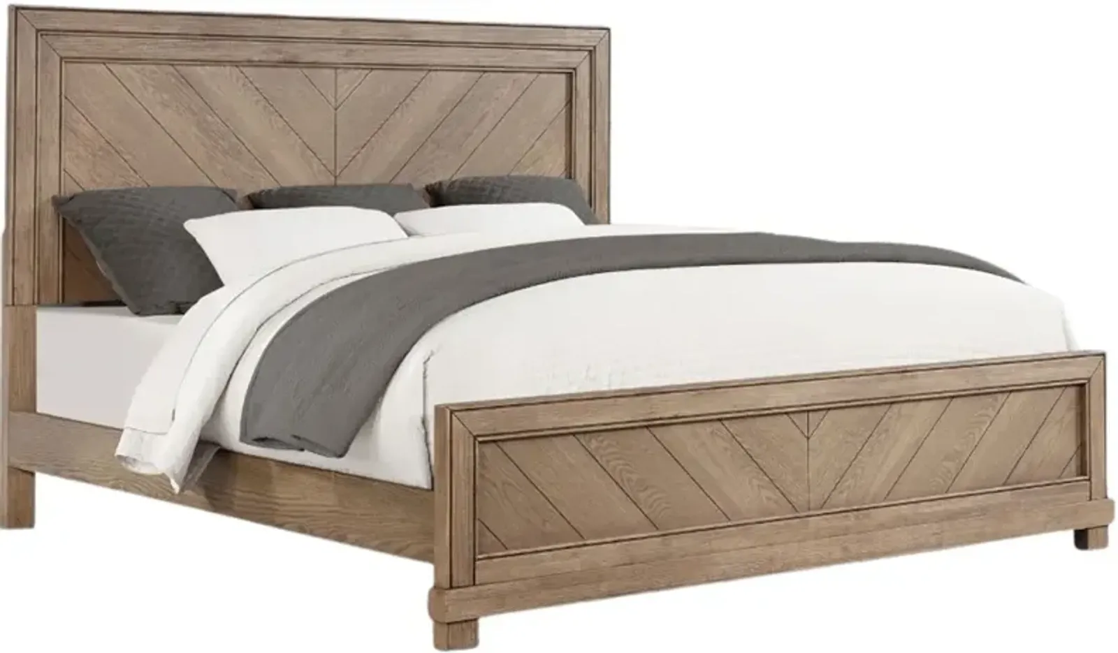 Steve Silver Co. Montana Weathered Sand Queen Panel Bed