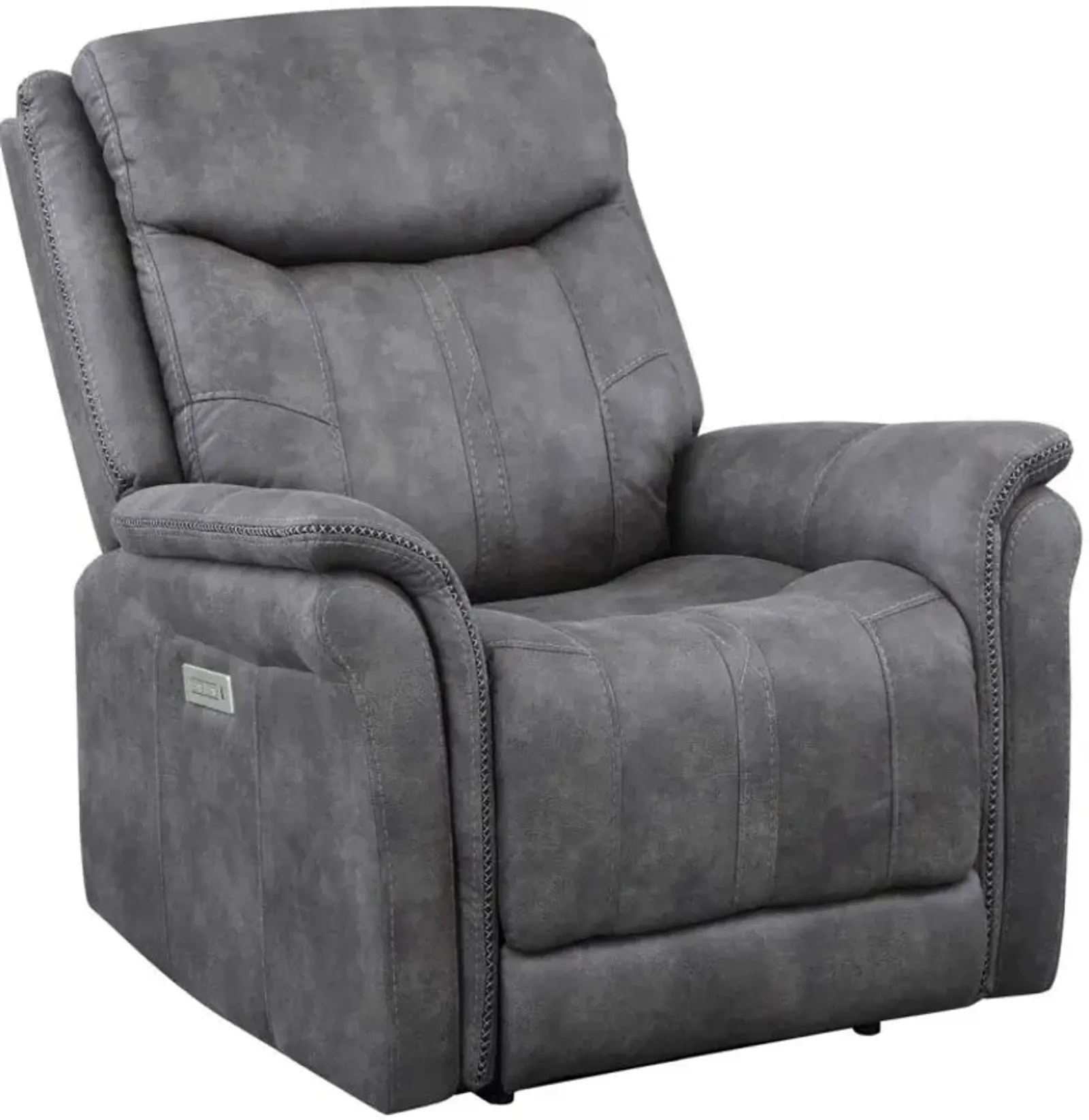 Steve Silver Co. Morrison Stone Dual Power Recliner