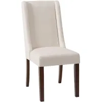 Olliix by Madison Park Cream Brody Wing Dining Chair (Set of 2)