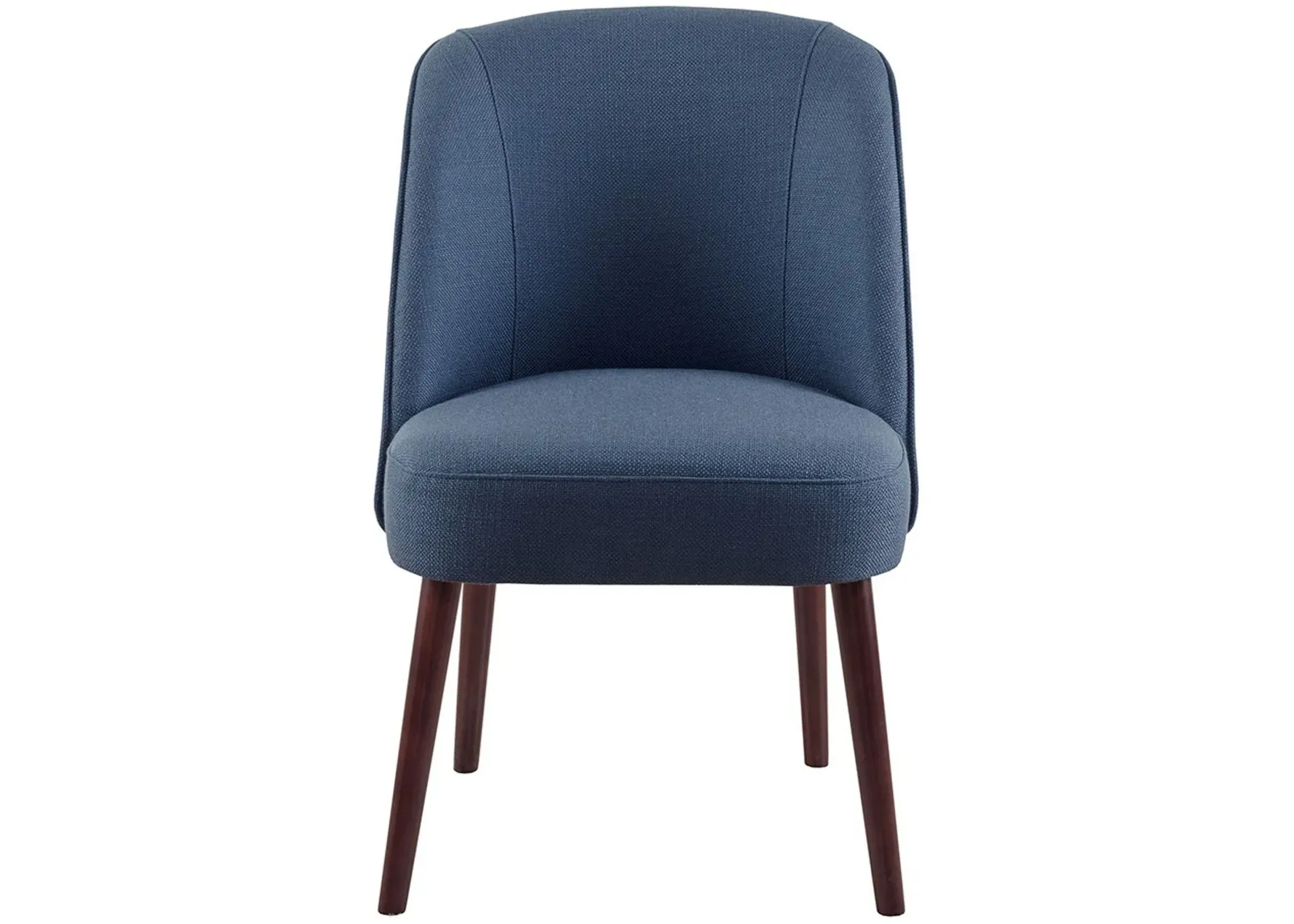 Olliix by Madison Park Blue Bexley Rounded Back Dining Chair