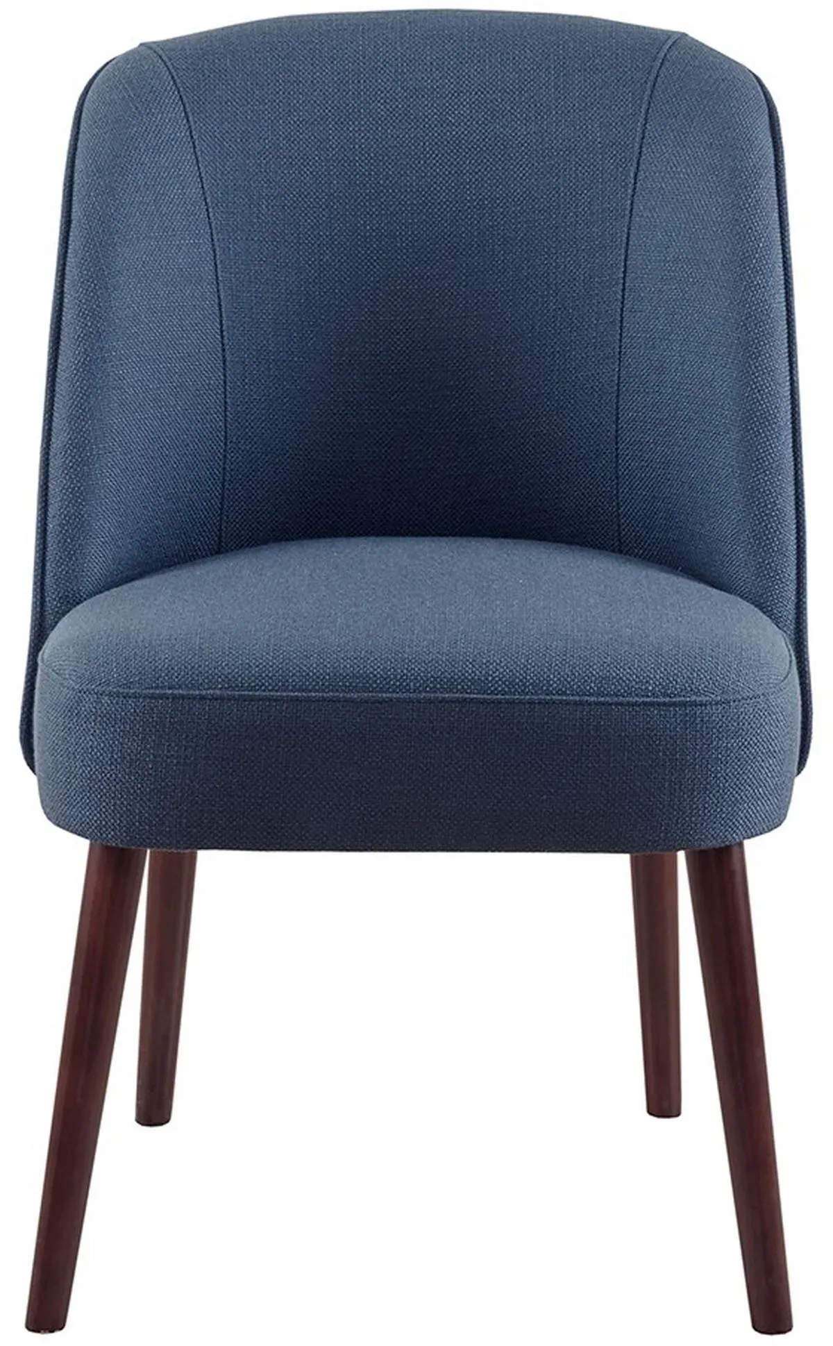 Olliix by Madison Park Blue Bexley Rounded Back Dining Chair