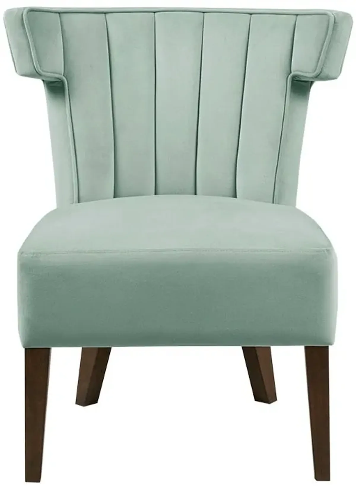 Olliix by Madison Park Grafton Blue Armless Accent Lounge Chair