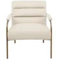 Olliix by Madison Park Lampert Beige Accent Chair