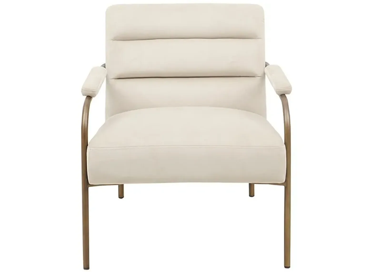 Olliix by Madison Park Lampert Beige Accent Chair