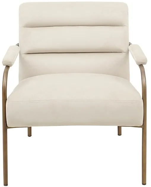 Olliix by Madison Park Lampert Beige Accent Chair