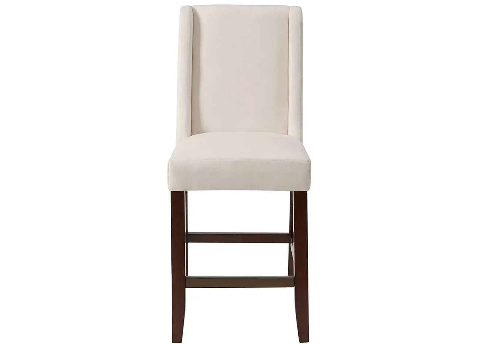 Olliix by Madison Park Cream Brody Wing Counter Height Stool