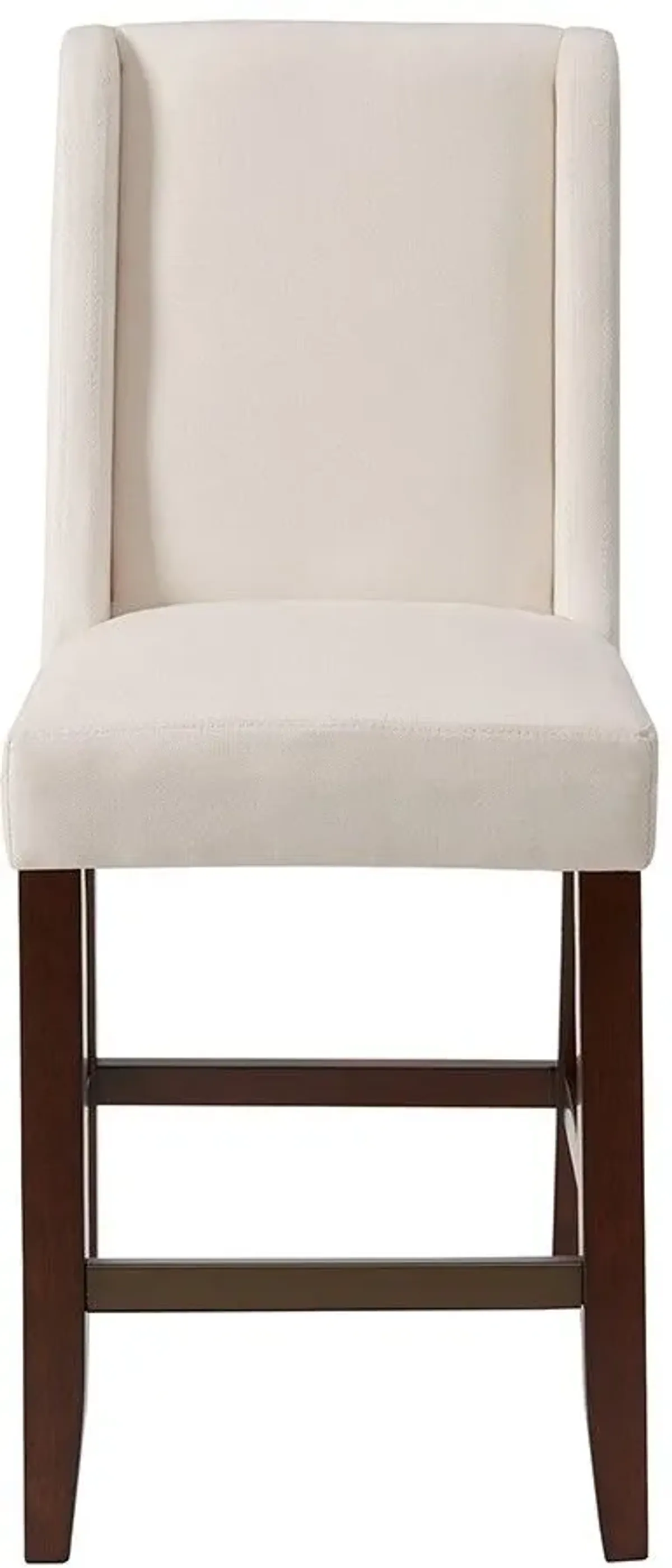 Olliix by Madison Park Cream Brody Wing Counter Height Stool