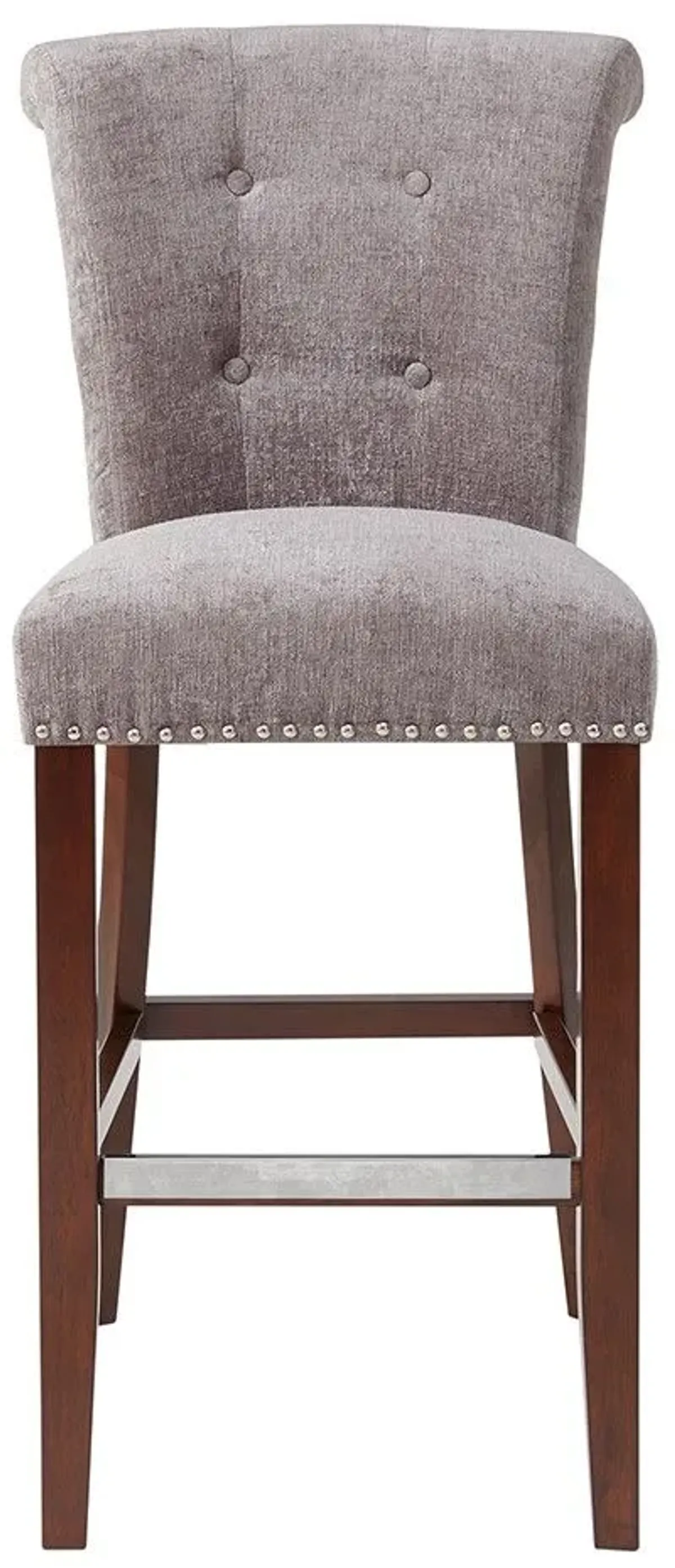 Olliix by Madison Park Grey Colfax 30" Bar Stool