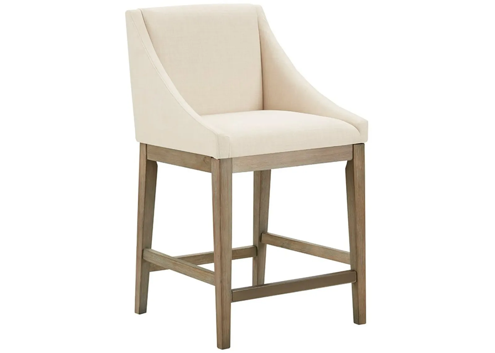 Olliix by Madison Park Cream Simon Counter Height Stool