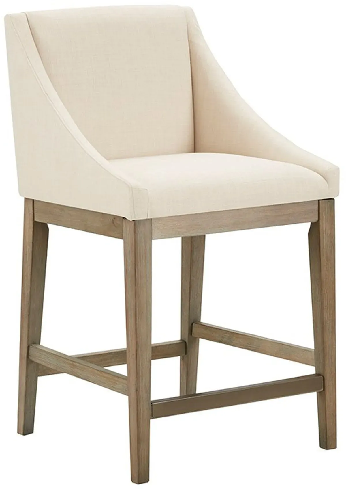 Olliix by Madison Park Cream Simon Counter Height Stool