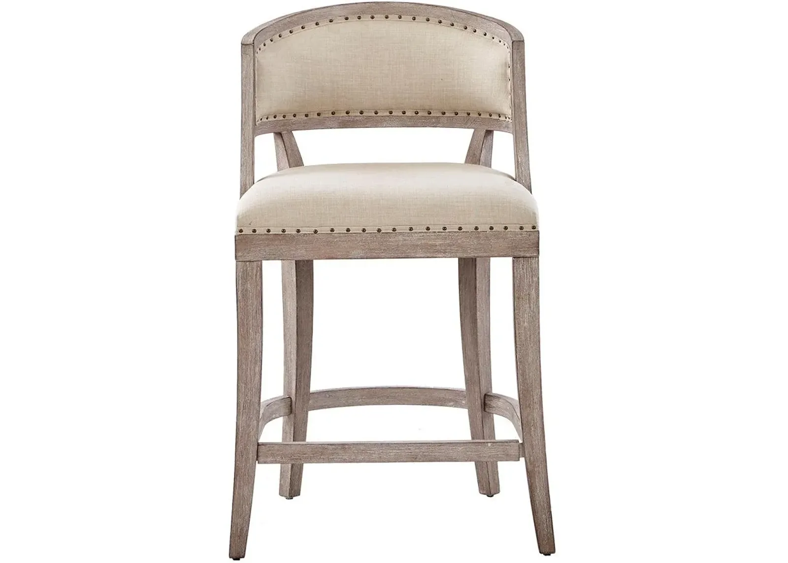 Olliix by Madison Park Natural Tuscan Counter Height Stool