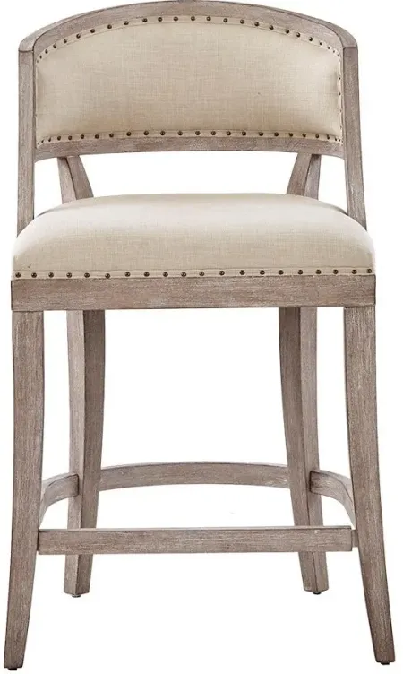 Olliix by Madison Park Natural Tuscan Counter Height Stool