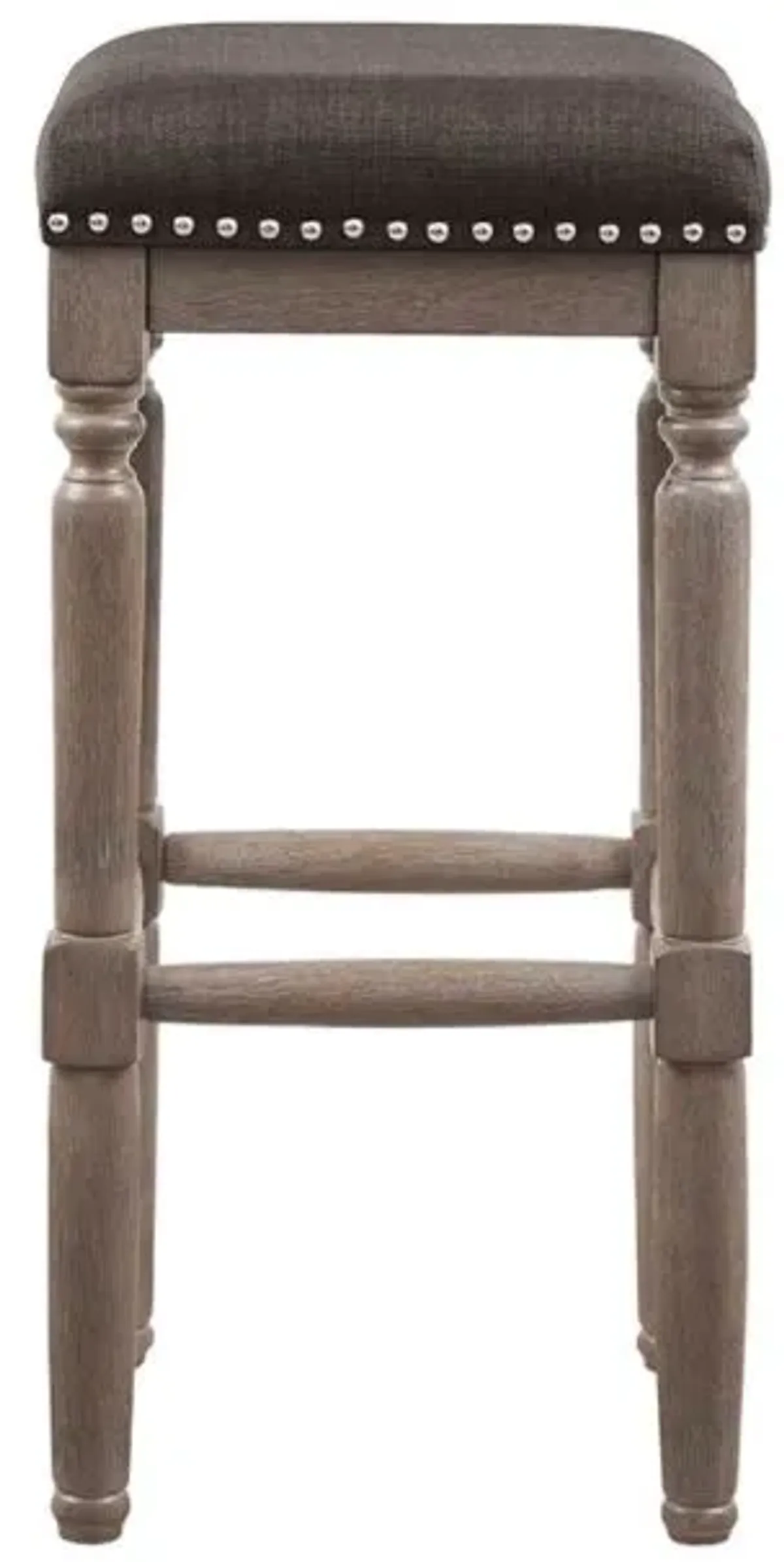 Olliix by Madison Park Cirque 2 Gray Bar Stool Set