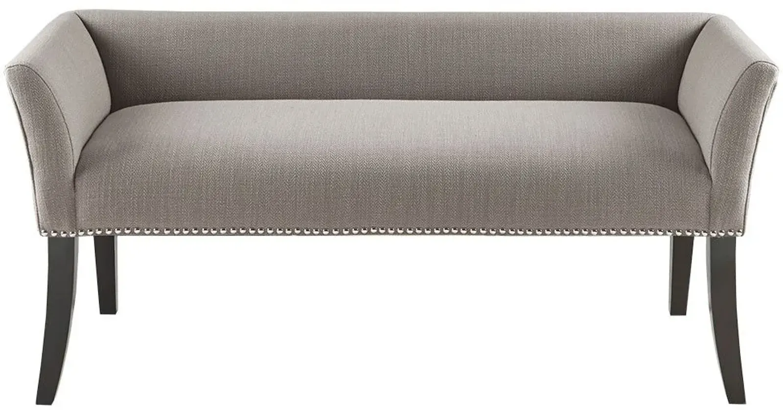 Olliix by Madison Park Grey Welburn Accent Bench