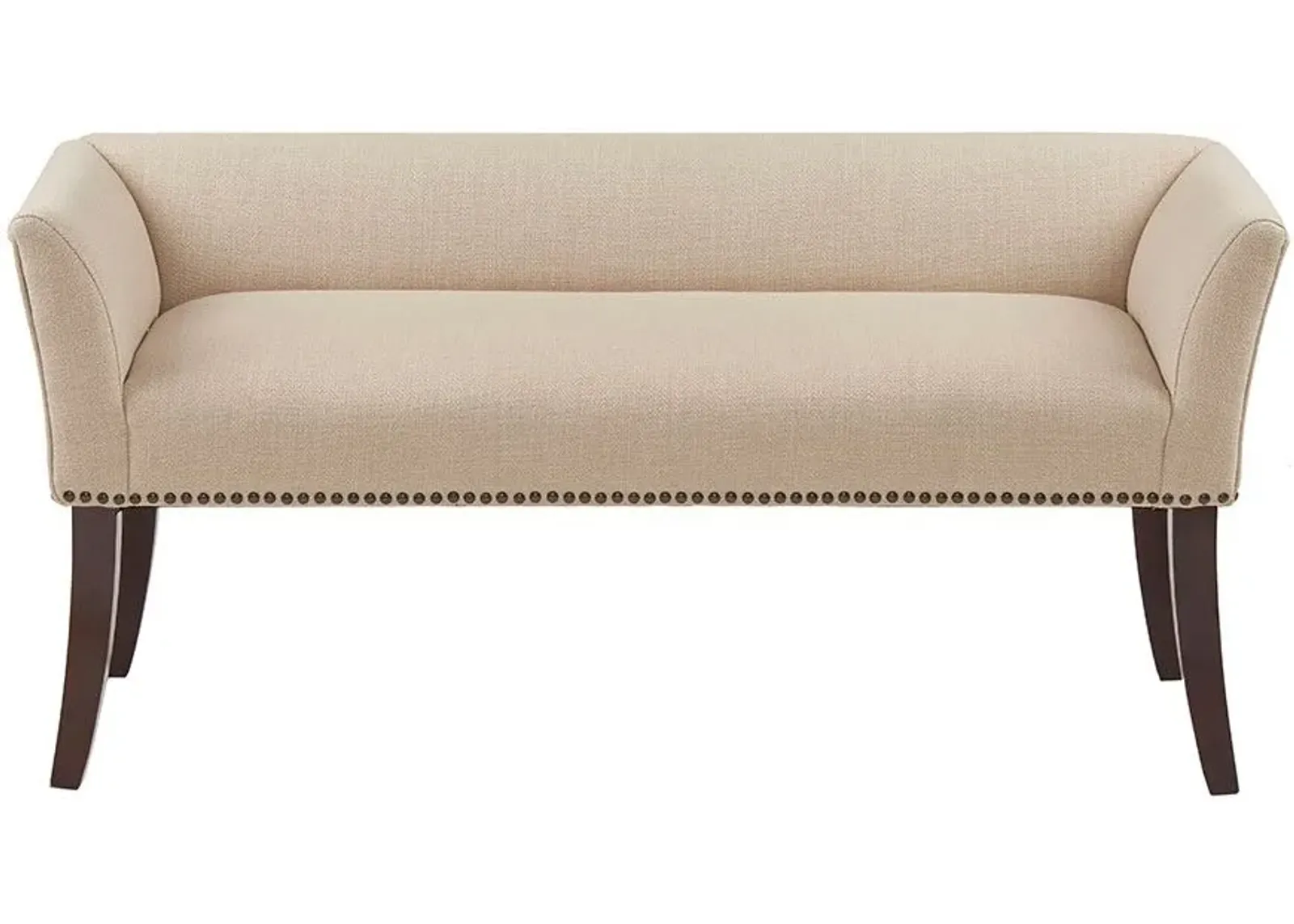 Olliix by Madison Park Cream Welburn Accent Bench