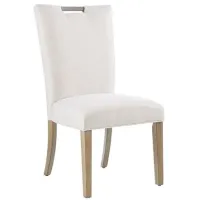 Olliix by Madison Park Braiden 2 Natural Dining Chair Set