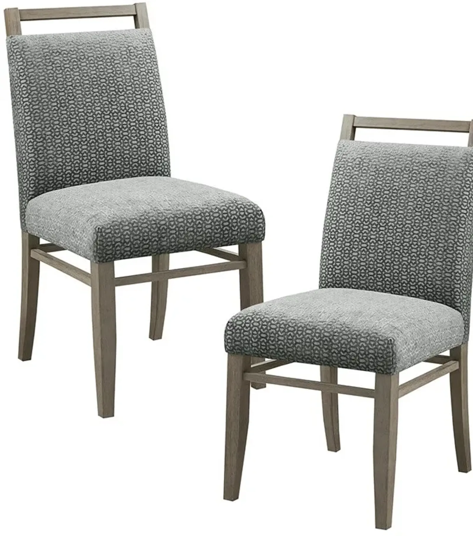 Olliix by Madison Park Elmwood Blue Dining Chair Set of 2