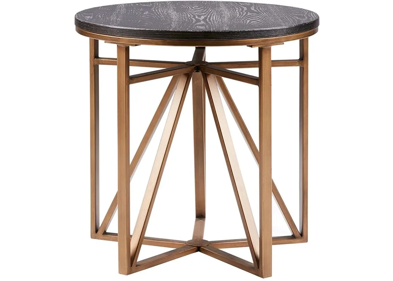 Olliix by Madison Park Antique Bronze Madison End Table