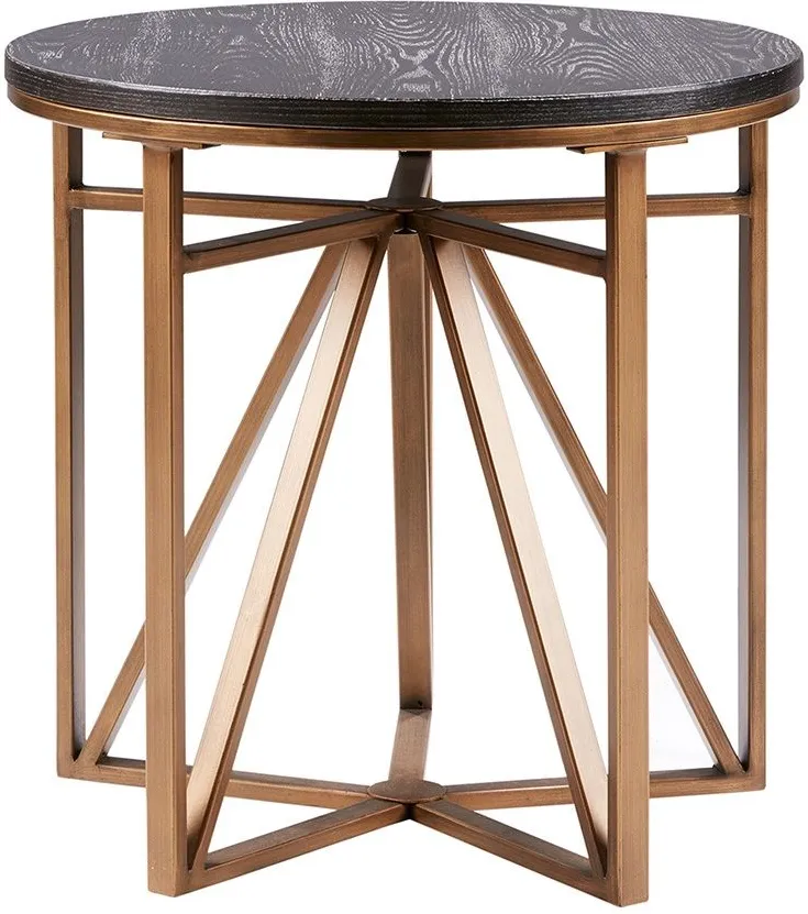 Olliix by Madison Park Antique Bronze Madison End Table