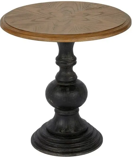 Olliix by Madison Park Natural Lexi Accent Table