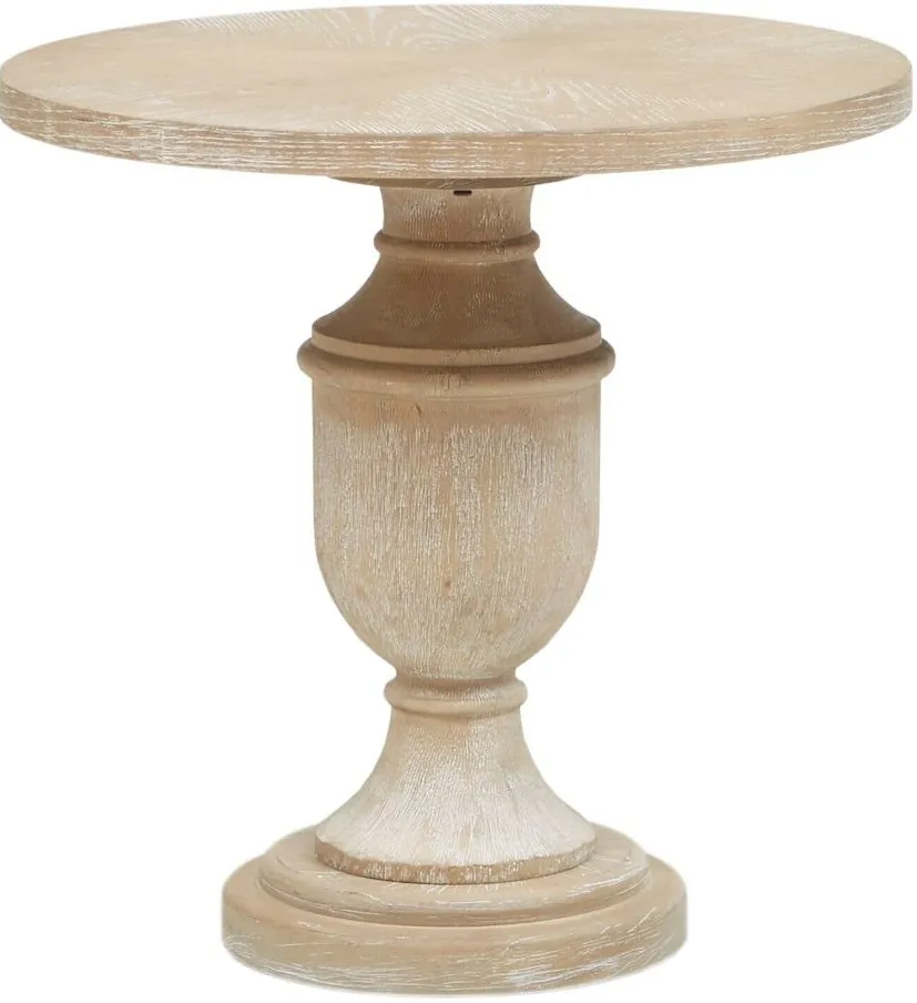 Olliix by Madison Park Cream Garcia Accent Table