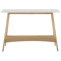 Olliix by Madison Park Parker Off-White and Natural Console