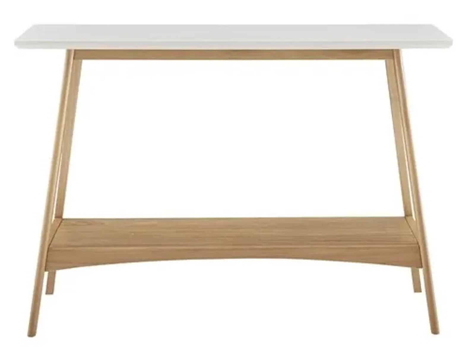 Olliix by Madison Park Parker Off-White and Natural Console