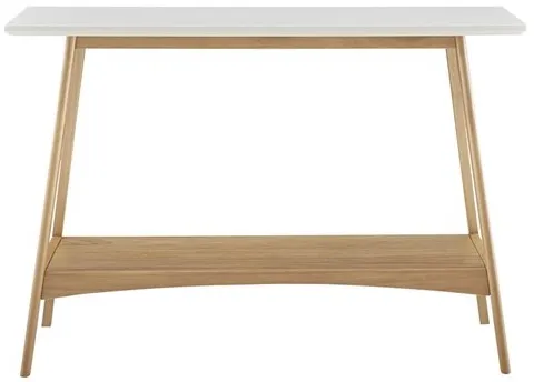 Olliix by Madison Park Parker Off-White and Natural Console