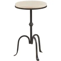 Olliix by Madison Park Black Gaberial Accent Table