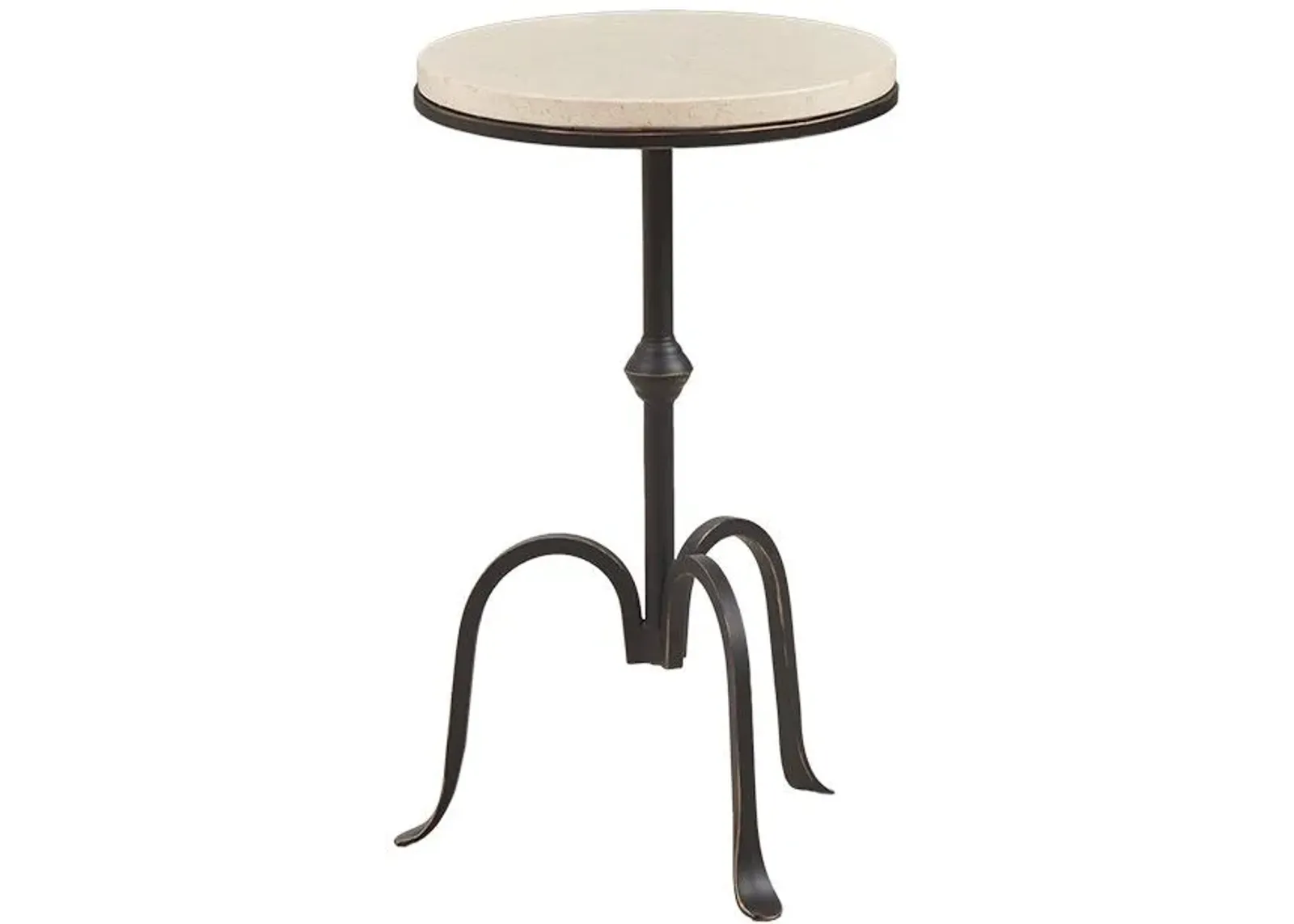 Olliix by Madison Park Black Gaberial Accent Table