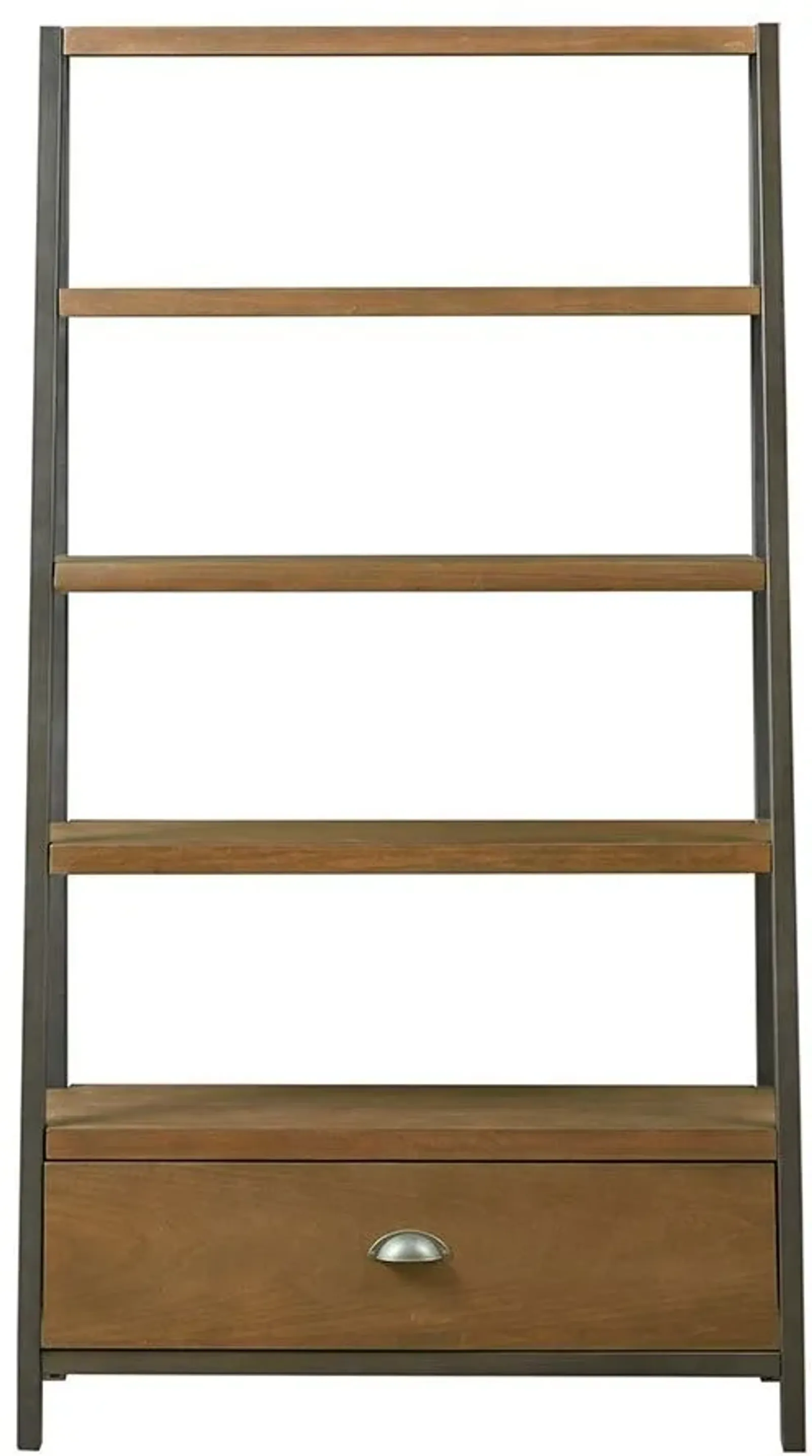 Olliix by Madison Park Brown/Bronze Seymore Bookcase