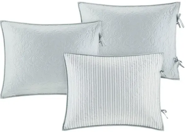 Olliix by Madison Park 6 Piece Grey Quebec Reversible Daybed Cover Set