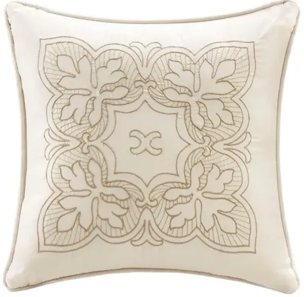 Olliix by Madison Park 6-Piece Cream Tuscany Reversible Scalloped Edge Daybed Cover Set