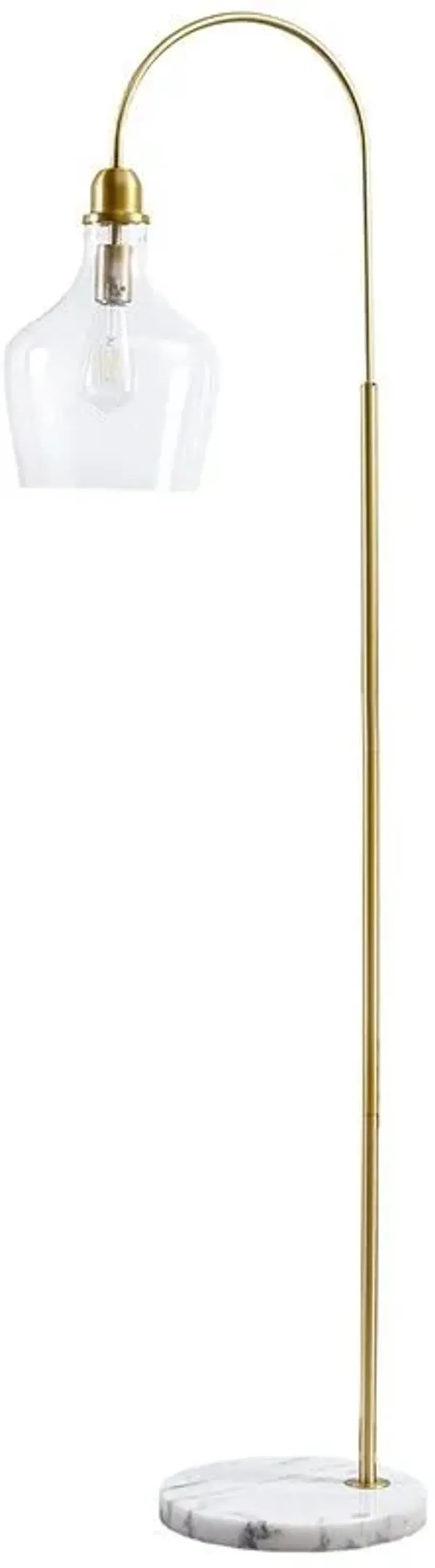 Olliix by Hampton Hill Gold Auburn Floor Lamp