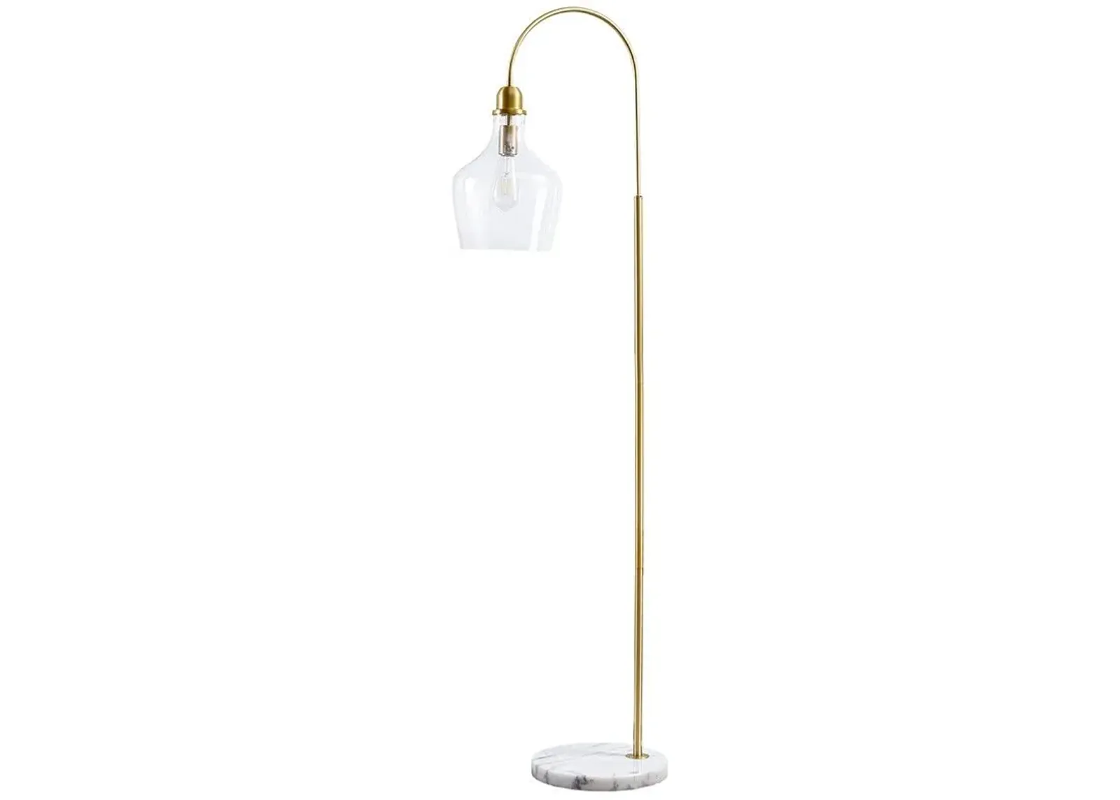 Olliix by Hampton Hill Gold Auburn Floor Lamp