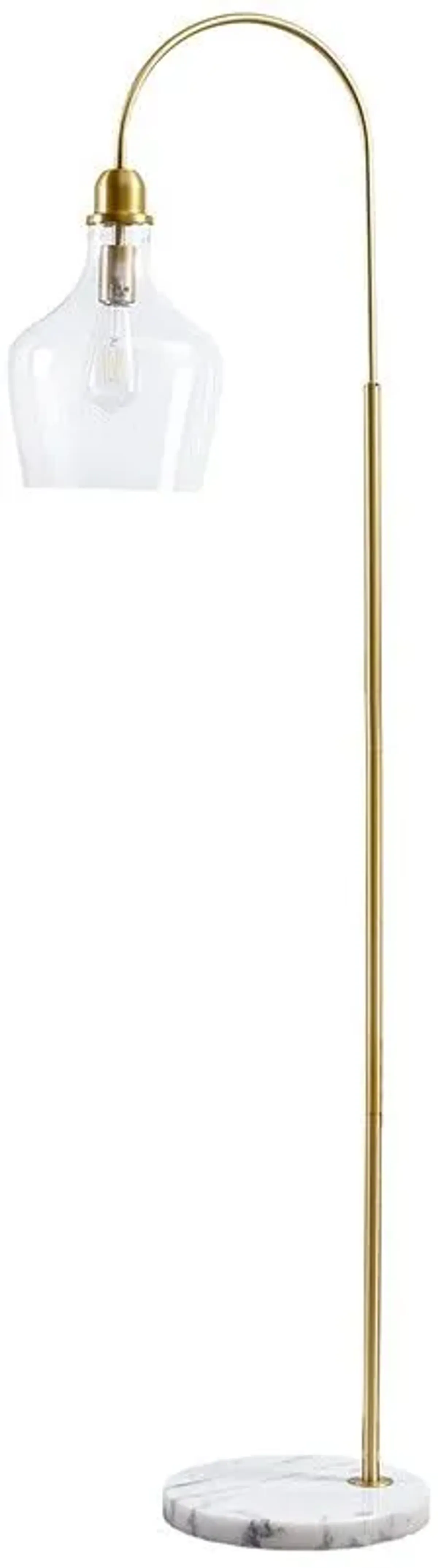 Olliix by Hampton Hill Gold Auburn Floor Lamp