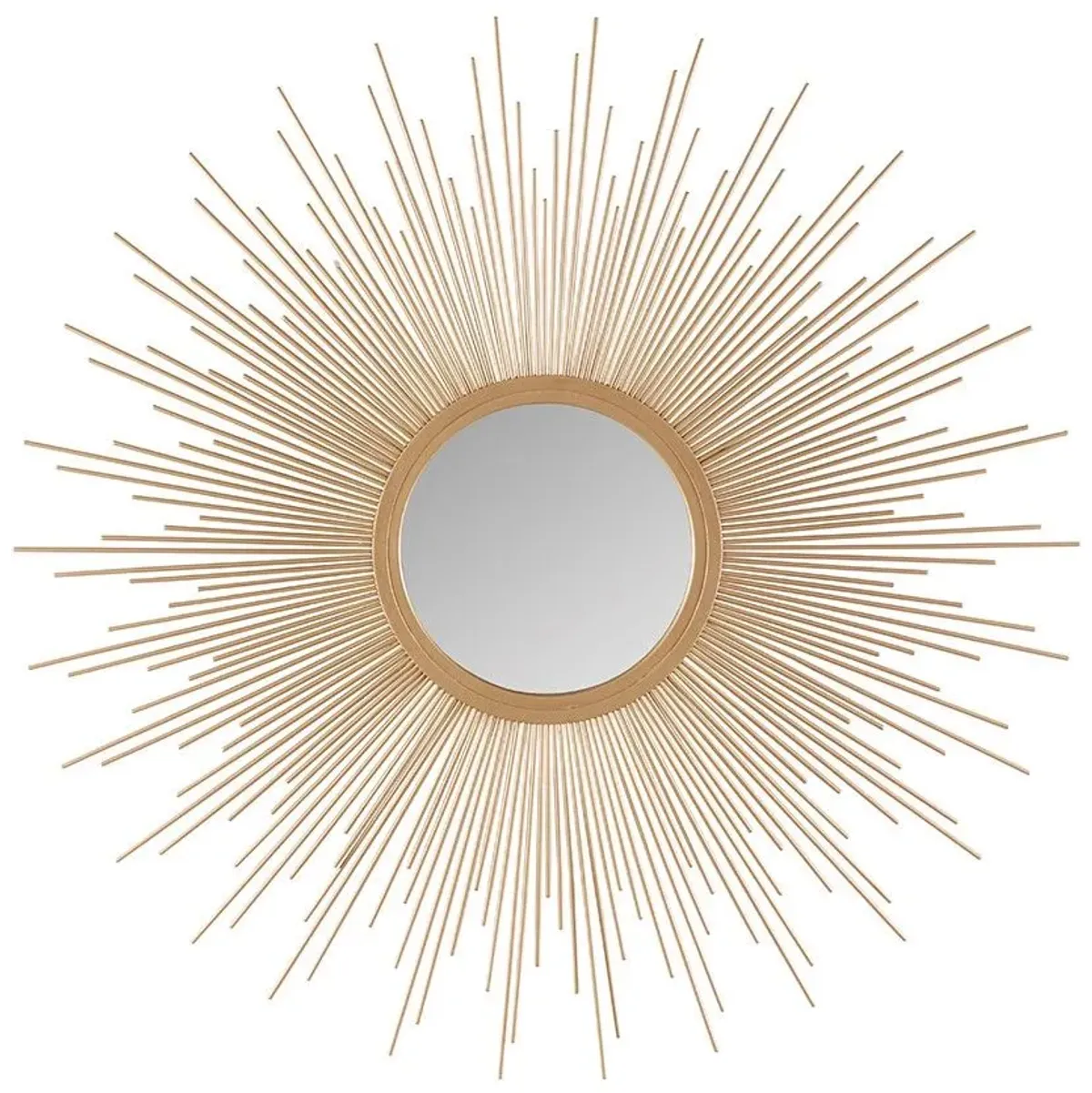 Olliix by Madison Park Gold Large Fiore Sunburst Mirror