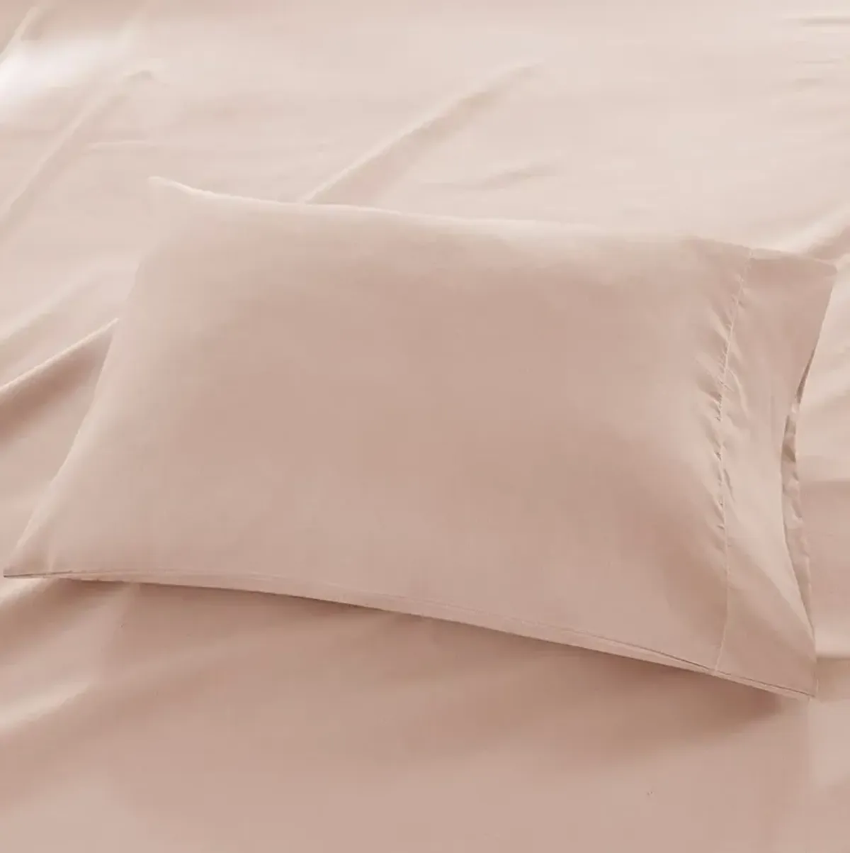 Olliix by Madison Park Blush King 3M Microcell All Season Moisture Wicking Lightweight Sheet Set