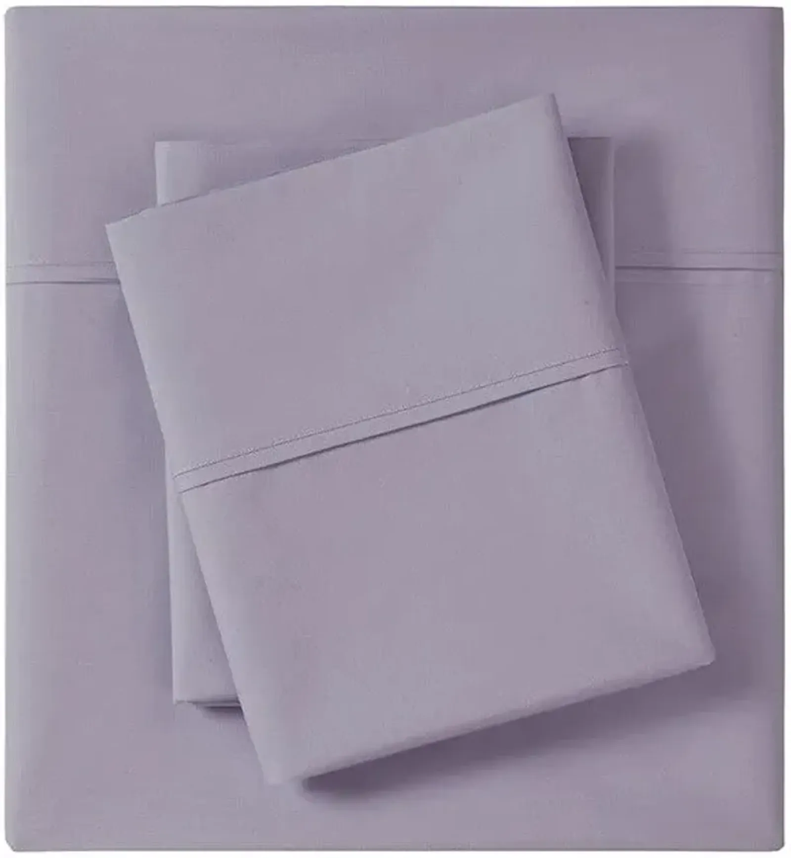 Olliix by Madison Park Purple King Peached Percale Cotton Sheet Set