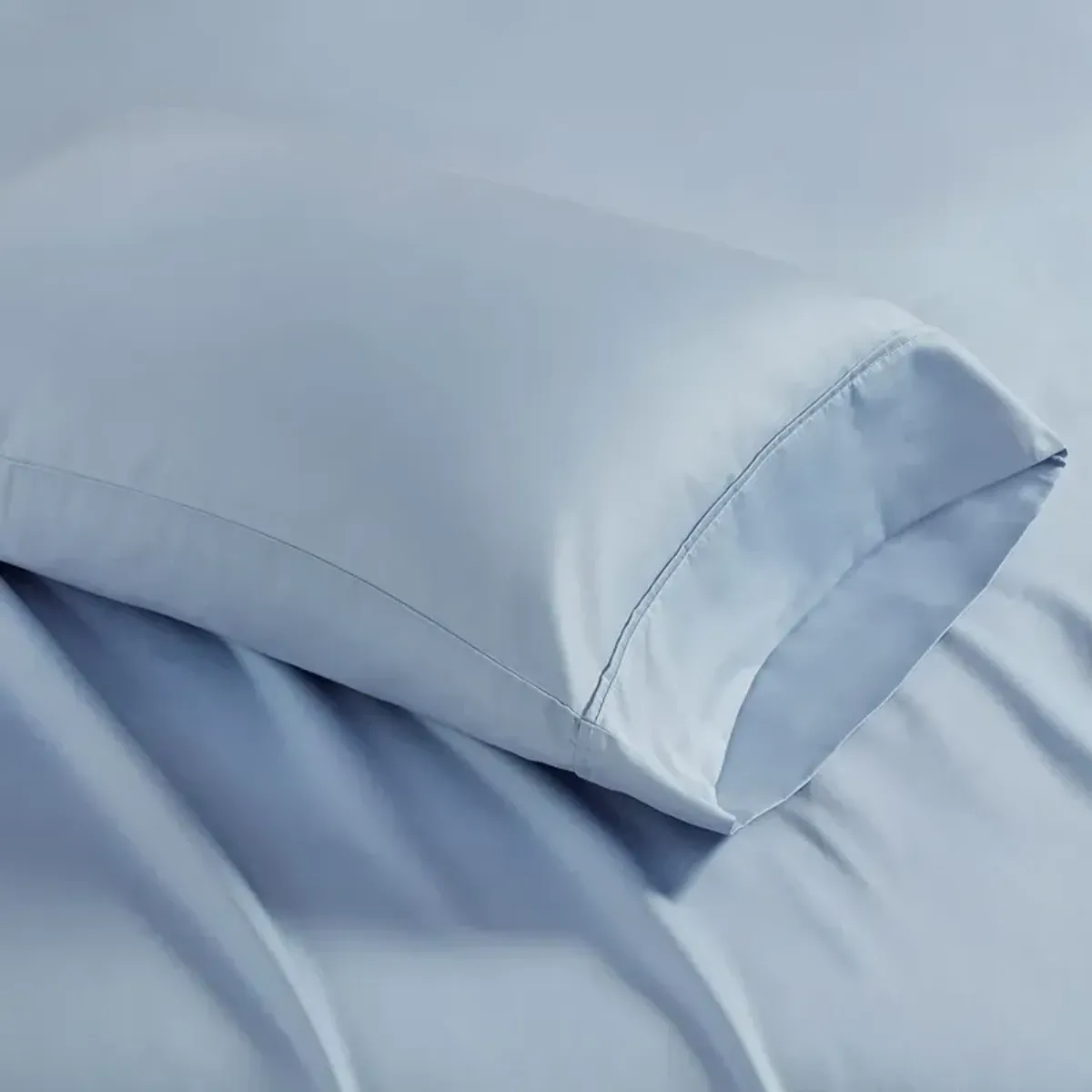 Olliix by Madison Park Blue King 1500 Thread Count Cotton Rich Sheet Set