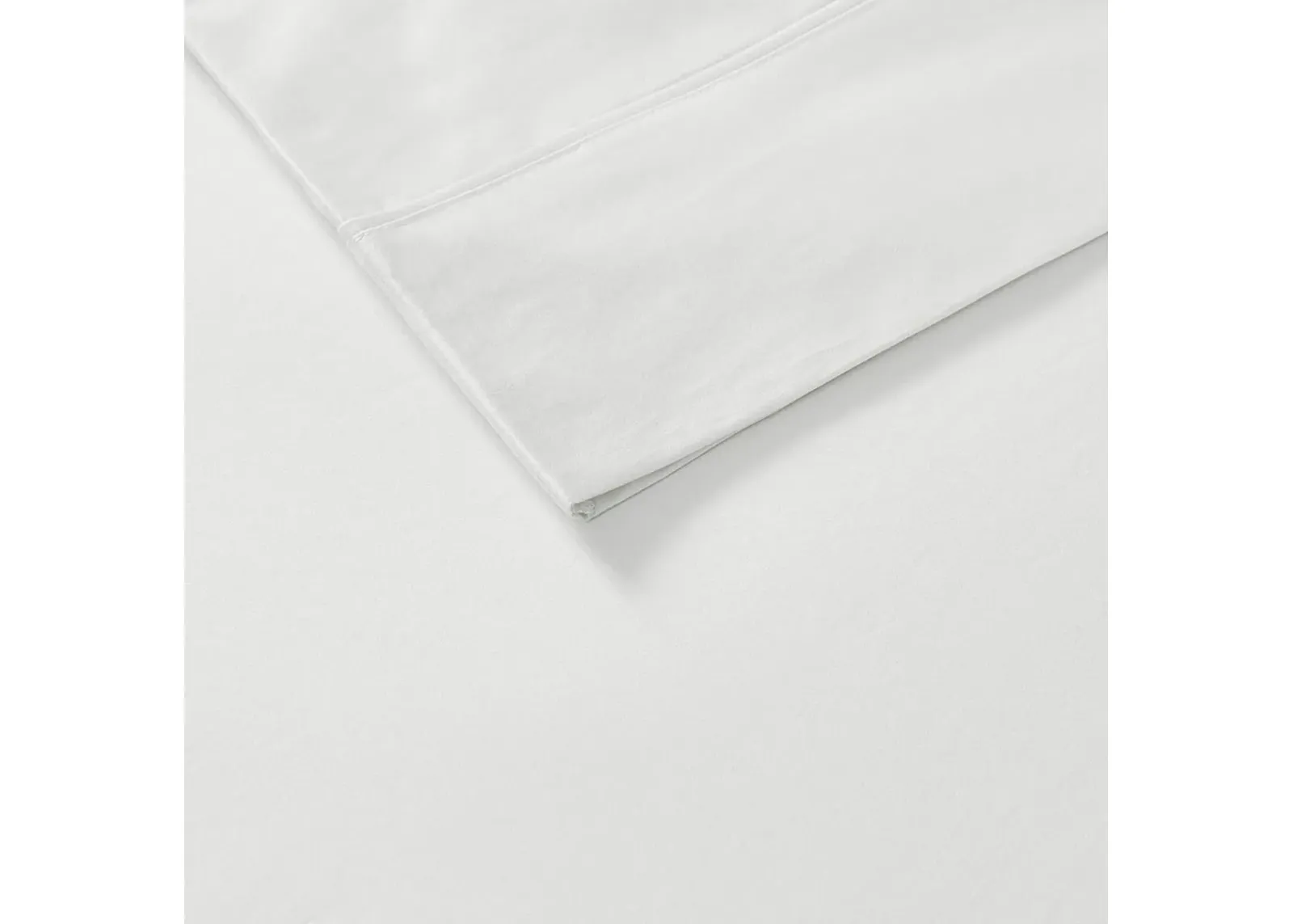 Olliix by Madison Park 6 Piece White Queen 800 Thread Count Cotton Rich Sateen Sheet Set