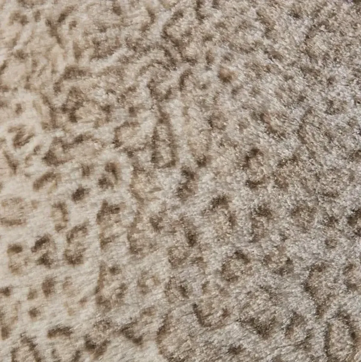Olliix by Madison Park Zuri Leopard Faux Fur Square Pillow