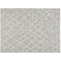 Olliix by Madison Park Ashley Cream/Gray 8 x 10' Terni Pebble Indoor Area Rug
