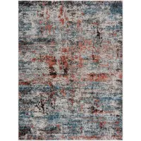 Olliix by Madison Park Newport Multi 5x7' Abstract Area Rug