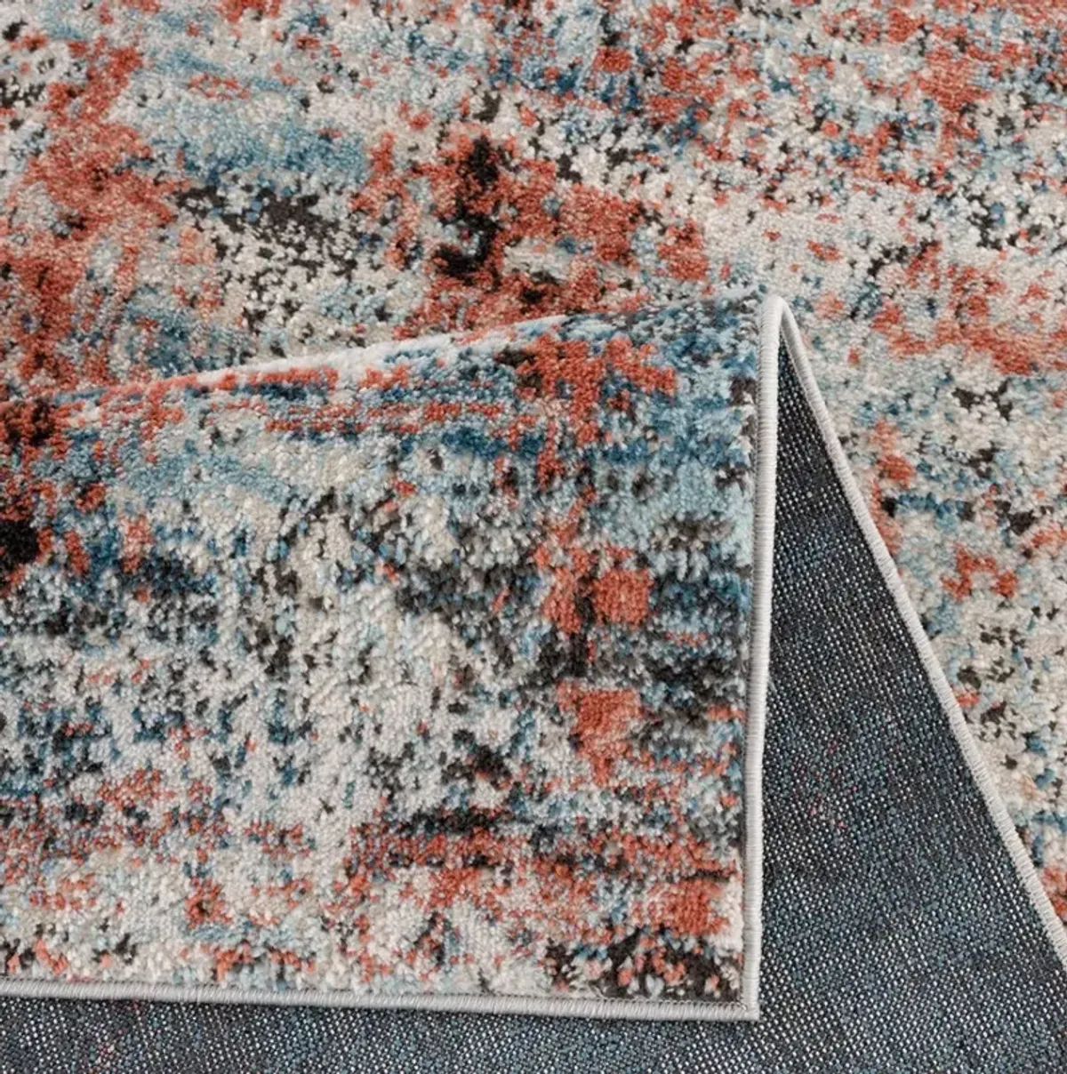 Olliix by Madison Park Newport Multi 8x10' Abstract Area Rug